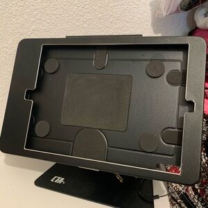 Locking Black Tablet Stand